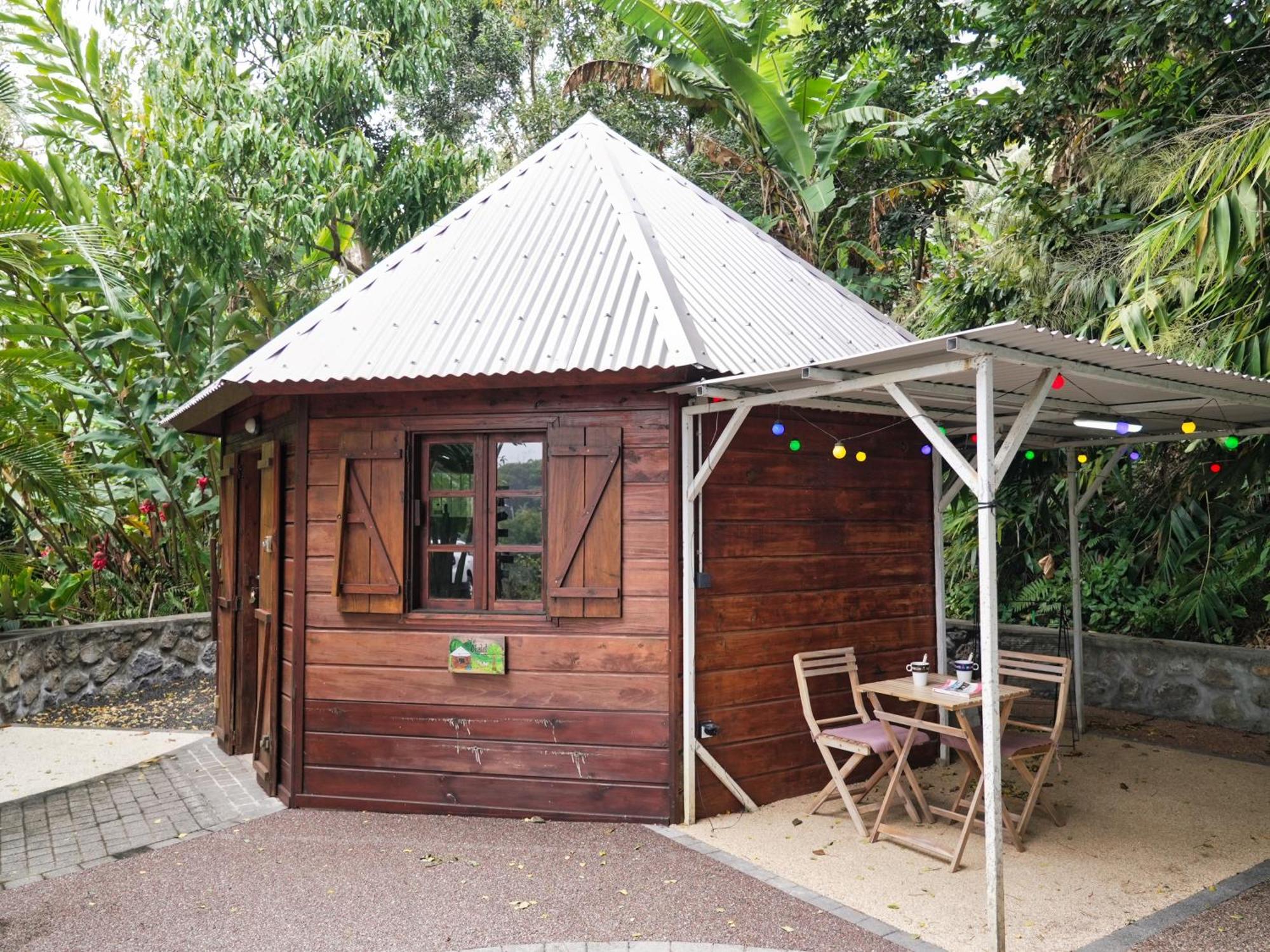 Les Cabanes Du Voyageur Sainte-Marie Exterior foto